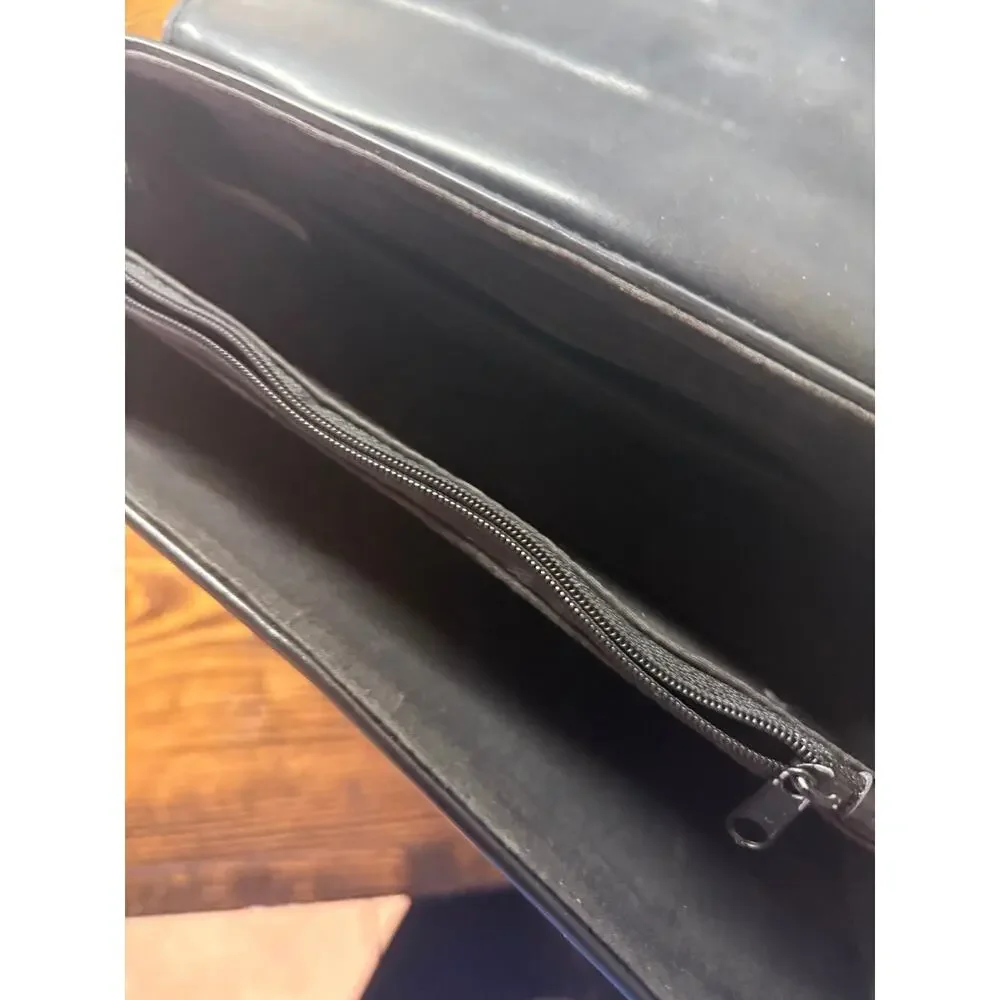 Moda‎ Italiana Black Handbag - Picture 7 of 8